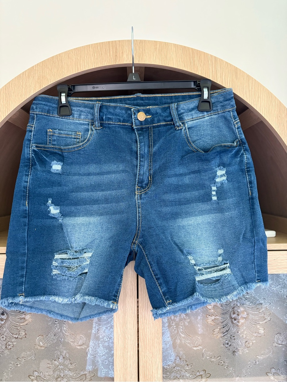 Brand new! Women’s Denim Distressed Blue Jean Shorts